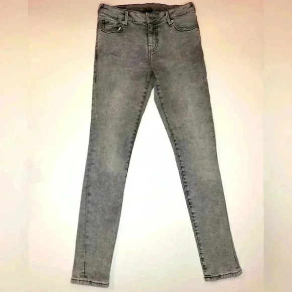 True Religion Denim - True Religion Womens Halle High Rise Super Skinny Jeans Size 27